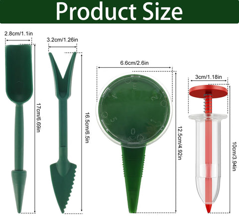 Yomitek compact seed spreader with ergonomic grip for comfortable long planting sessions.