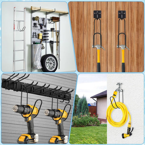 Yoniccal sturdy hanger for heavy items like ladders or bikes.