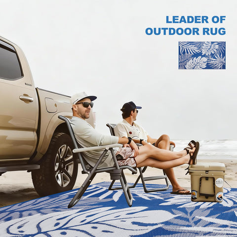 YONILE indoor-outdoor multiuse rug adapts from patio to living room with style.