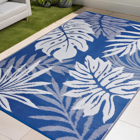 YONILE outdoor patio rug 5x8 waterproof reversible for patios and picnics, easy cleanup.