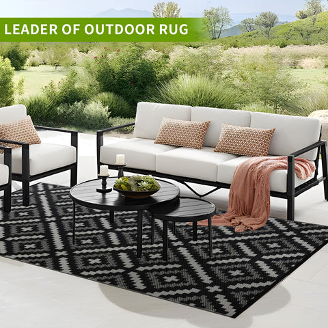 YONILE outdoor rug camping-use suitable for RV trips