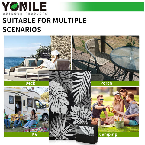 YONILE family-safe rug suitable for kids and pets in outdoor spaces