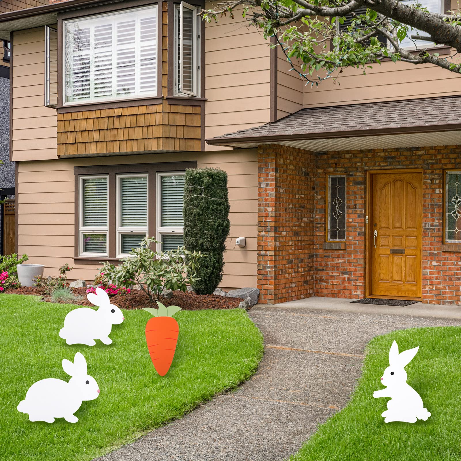 Yookeer outdoor Easter decor ideal for porches, lawns, and balconies