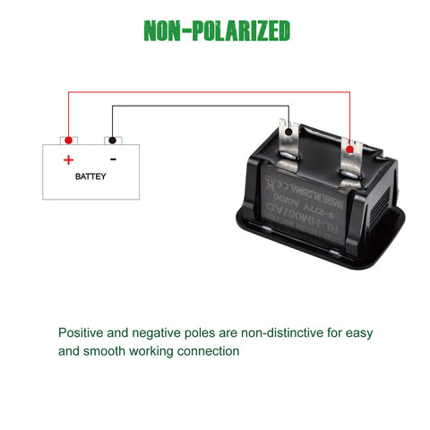 YOOREAL hour meter in snap-in installation ready for panel mounting