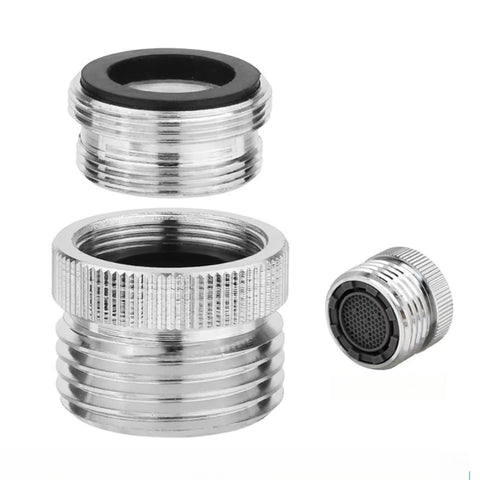 Yorkplace faucet adapter aerator chrome for easy garden hose connection