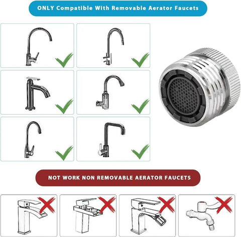 Yorkplace adapter compatibility suits kitchen and bathroom fixtures