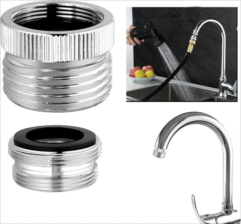 Yorkplace garden hose watering with adapter enables versatile outdoor tasks