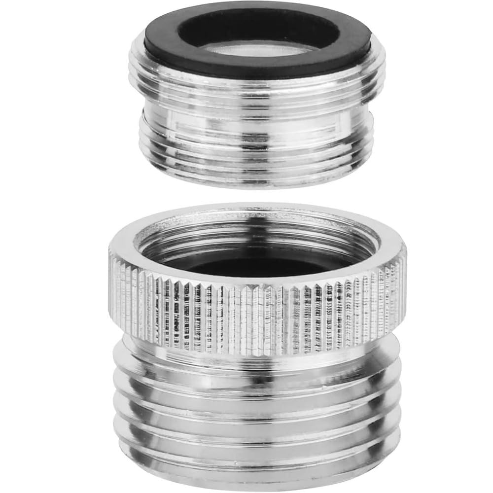 Yorkplace pet bathing made easier with durable chrome adapter