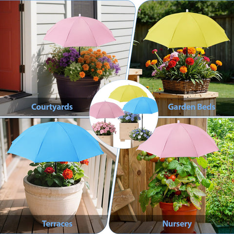 YOSN-wide 23.6-inch coverage protects blooms on patio or balcony