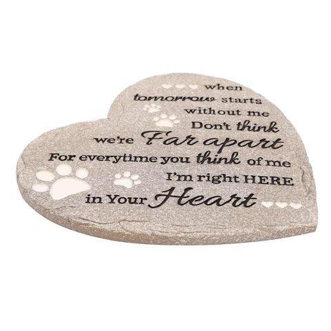Youdear Memorials back-keyhole wall-display, enables easy indoor or garden mounting.