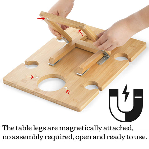 Youeon magnetically attached legs enable quick setup