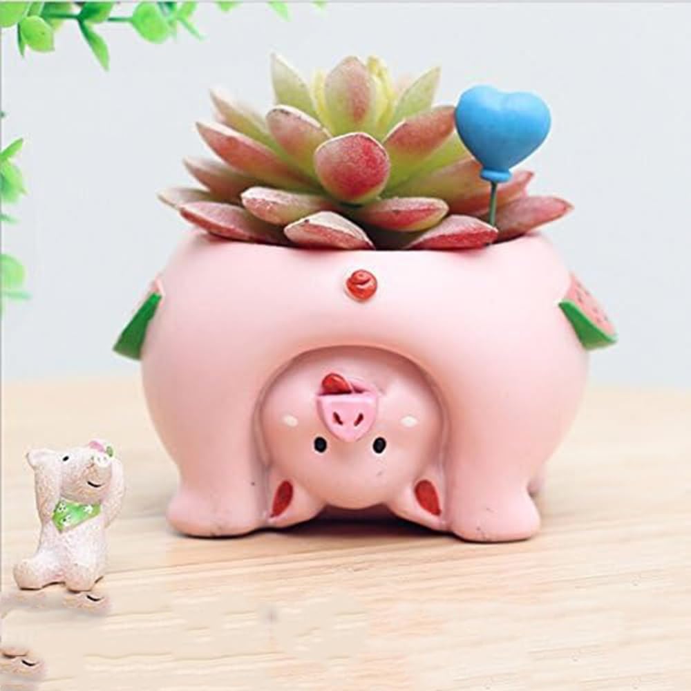 Youfui pig planter makes a thoughtful gift for plant lovers
