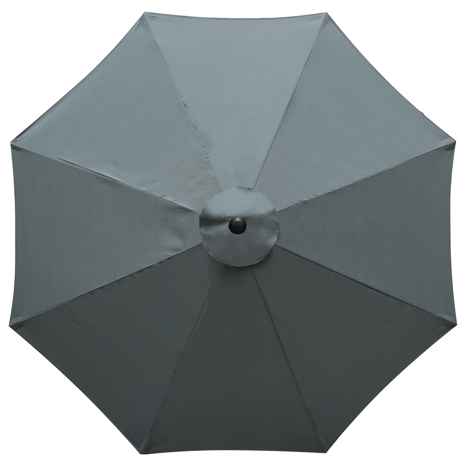 YOUGE OUTDOOR 10Feet canopy in gray delivers durable shade and easy swap.