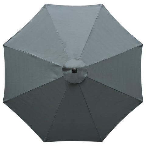 YOUGE OUTDOOR 10Feet canopy in gray delivers durable shade and easy swap.