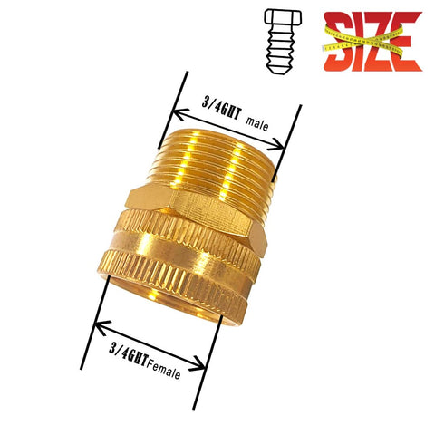 YOUHO brass-hose-connector-3-4-ght-male enables versatile hose adapters.
