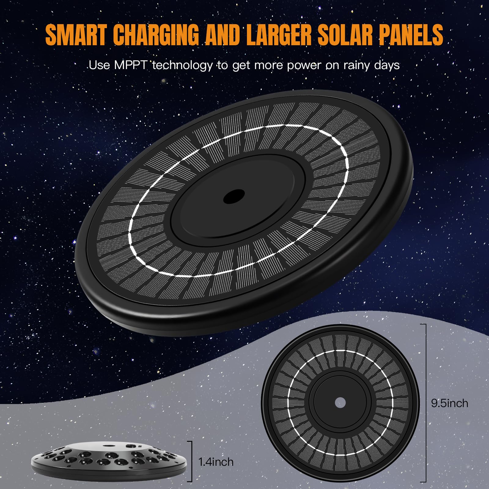 YOULEKANG 36 LED beads maximize brightness with energy-efficient performance.
