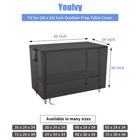 Youlvy cover with windproof drawstring and locks securing the surface
