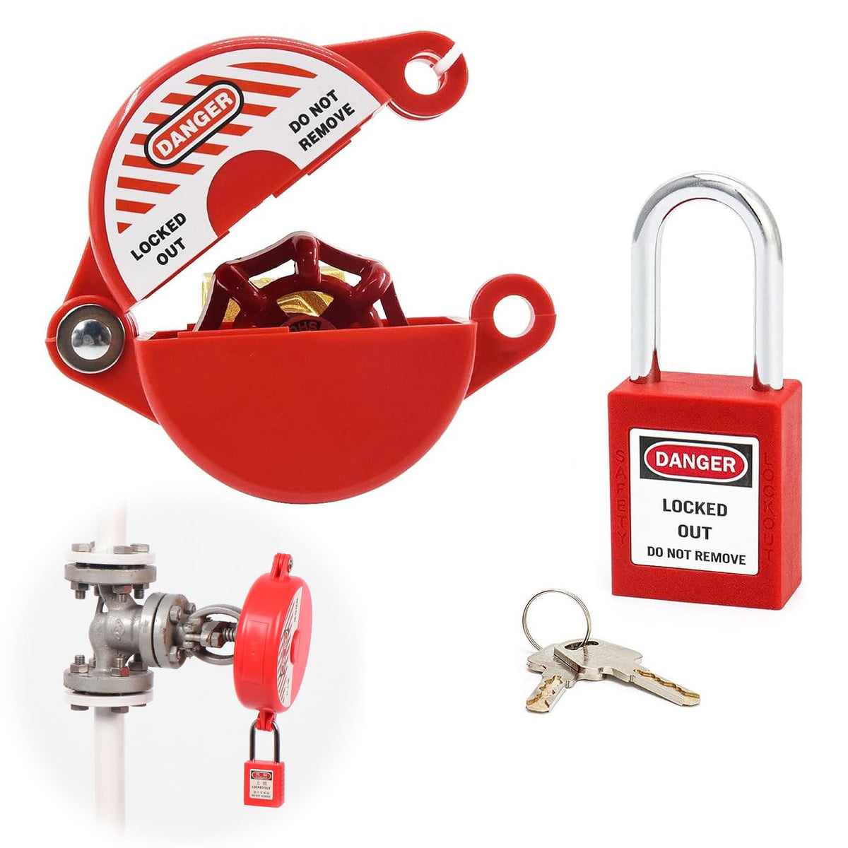 Young Dance outdoor faucet lock keeps spigots secure and water use monitored.