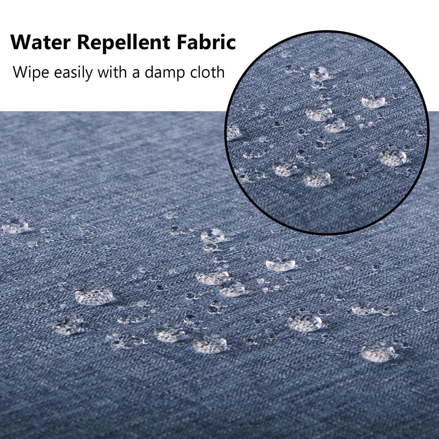 youngseahome water-repellent cushion cover keeps foam dry during light rain