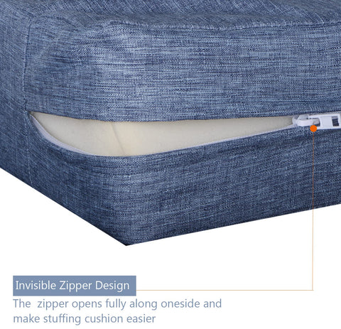 youngseahome 4-pack replacement covers for standard 24x24 cushions