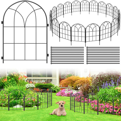 The Youpehom garden fences animal barrier keeps pets and wildlife out.