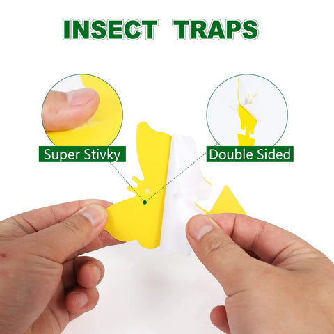 YourDaDa sunflower trap blends with decor while catching gnats.