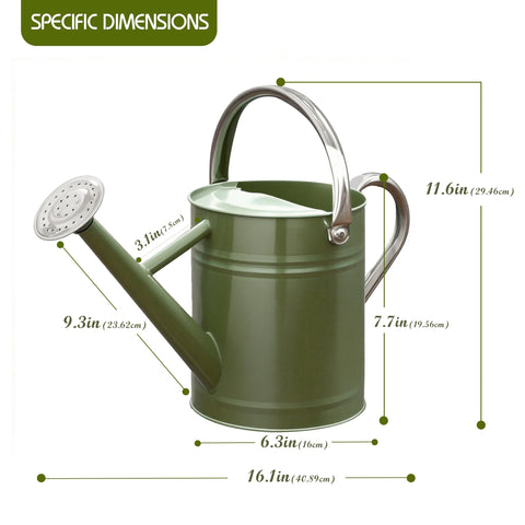 Yourjoy removable-spout design enables steady stream or gentle shower.