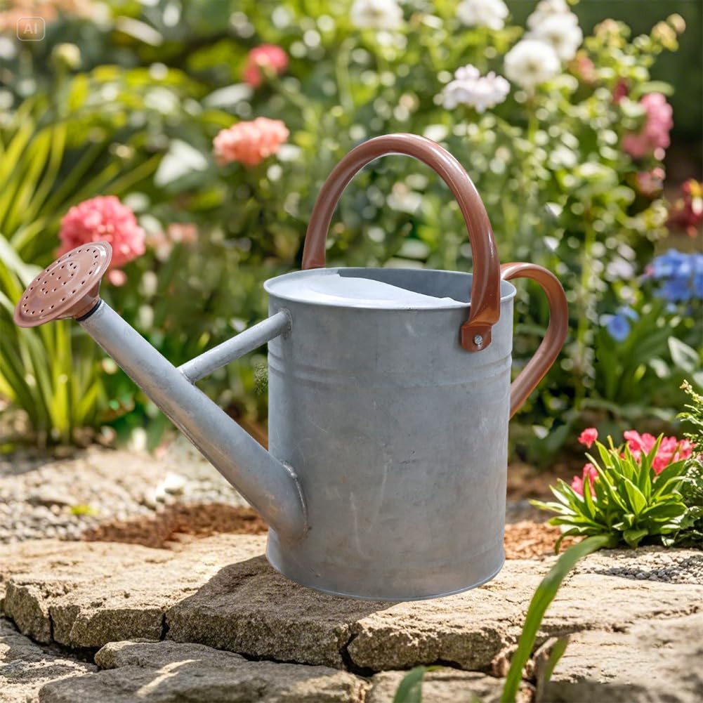 yourjoy watering can with removable spout enables adjustable flow for delicate plants