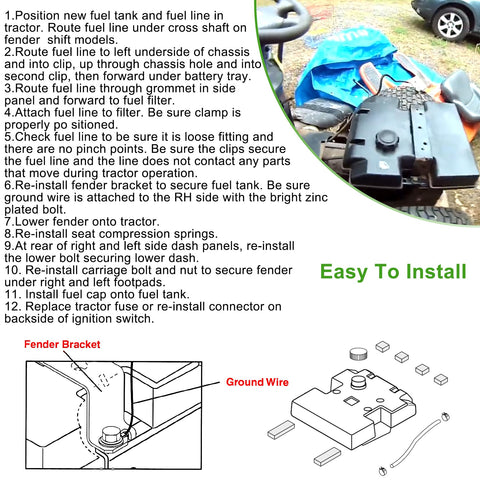 Yourour replacement part numbers 157103 and 532157103 for easy swaps