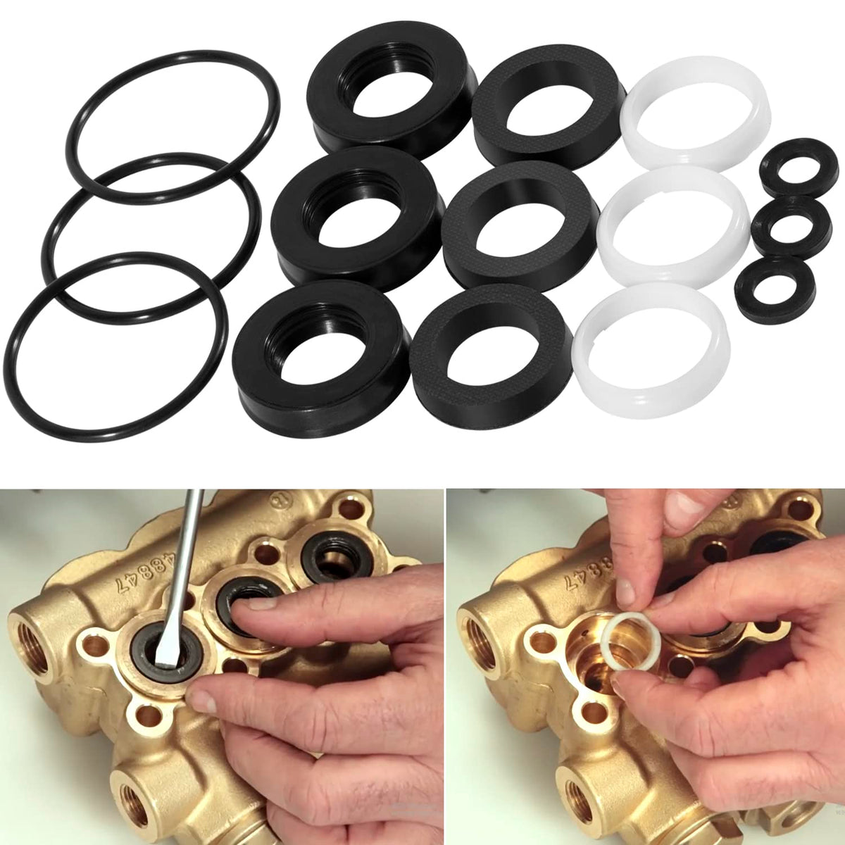 Yoursme 34262 seal kit for CAT 66DX30G1I improves leak protection.