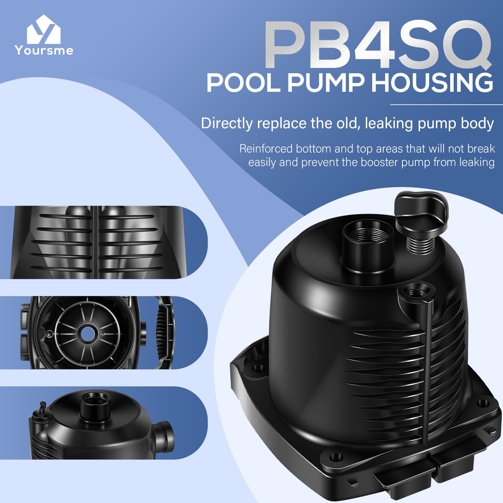 Yoursme durable UV resistant plastic maintains pump life outdoors