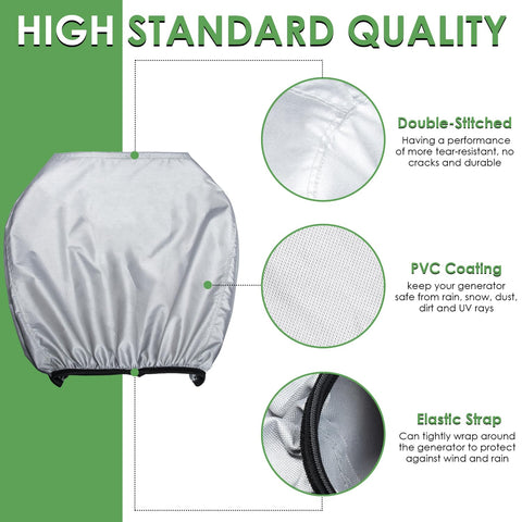 Yoursme cover showing elastic bottom hem for secure placement in windy conditions.