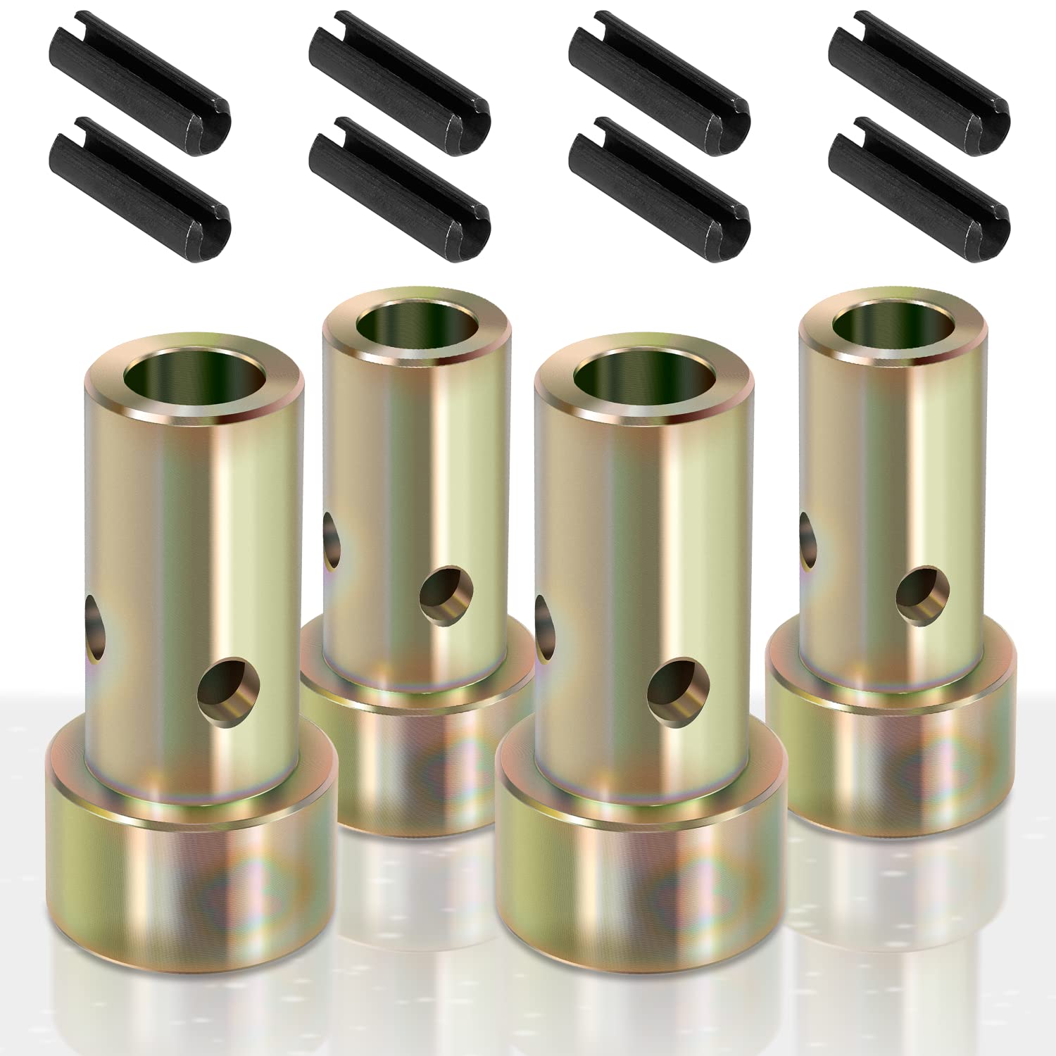 Yoursme Close-up of roll pins indicates secure installation with hammer.