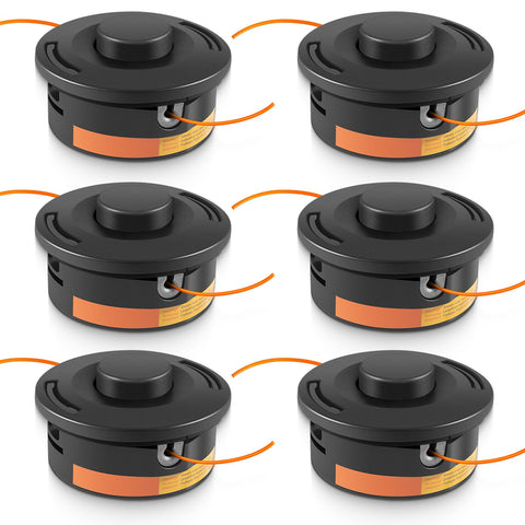 Yoursme six-pack 25-2 trimmer head for Stihl FS90, quick line replacement.