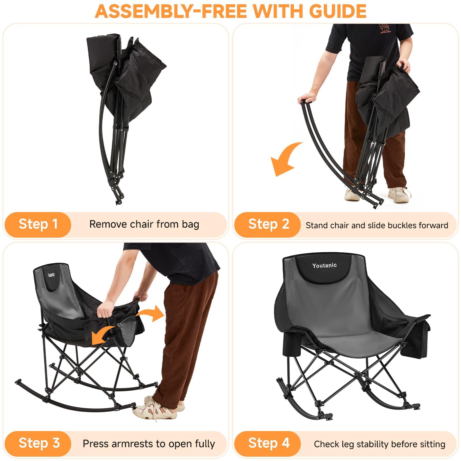 Youtanic-400-lb-capacity emphasizes robust support for heavy use.