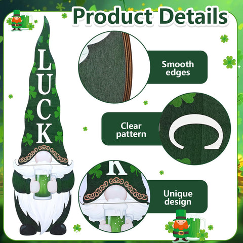 Youyole gnome hanging wall banner ideal for foyer or living room accents