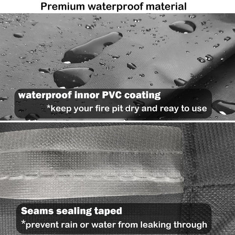 YOWDUTY 600D fabric close-up highlights tear resistance and durability.