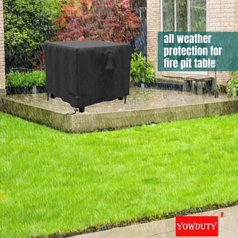 YOWDUTY side handles allow easy removal of the cover.