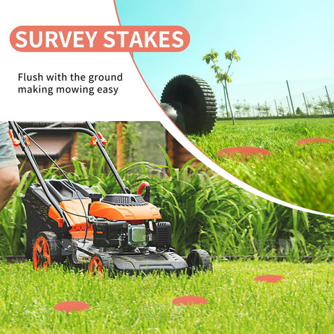 Yowiiha T-shaped stake provides stability to resist displacement