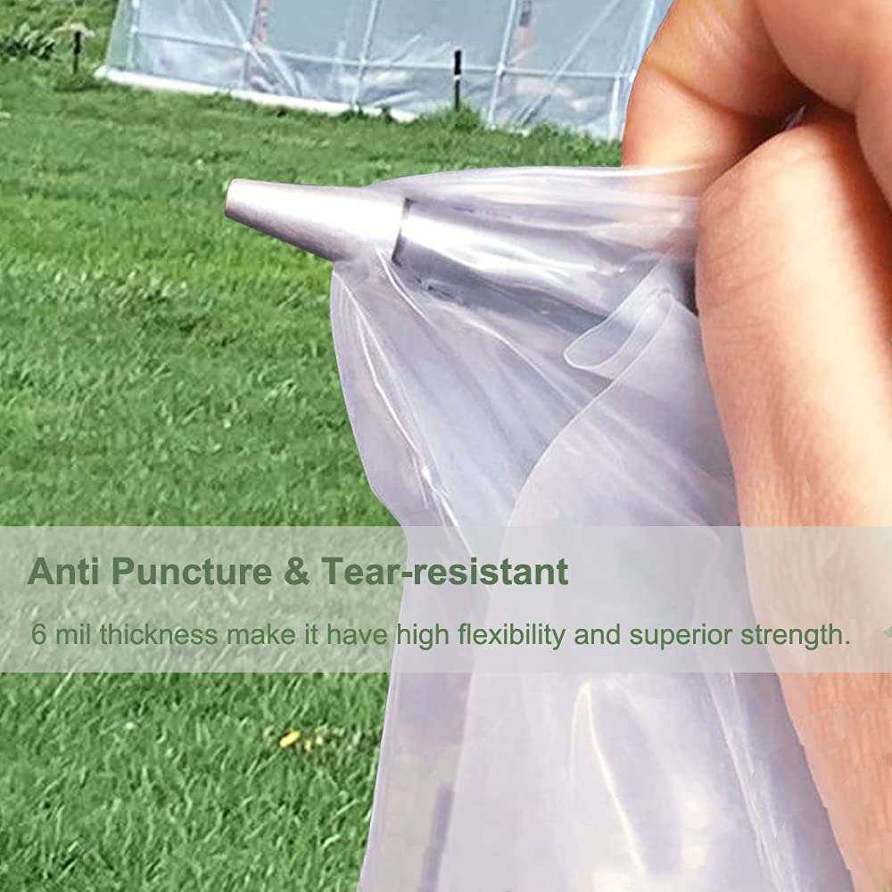 Yowlieu anti-drip, UV-resistant film helps maintain a clean, long-lasting greenhouse cover.
