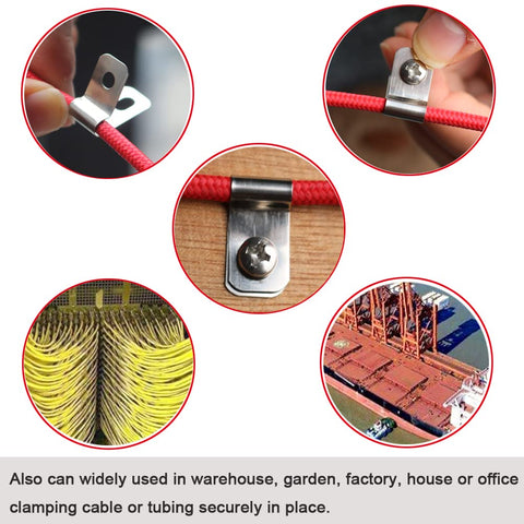 Yowlieu easy-install fence clips enabling quick installation