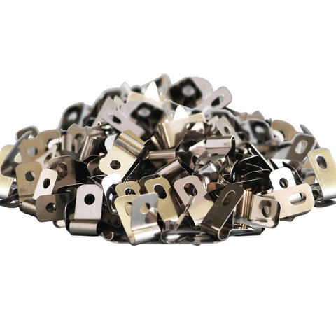 Yowlieu fence wire clamps secure post attachments on vinyl and wood fences