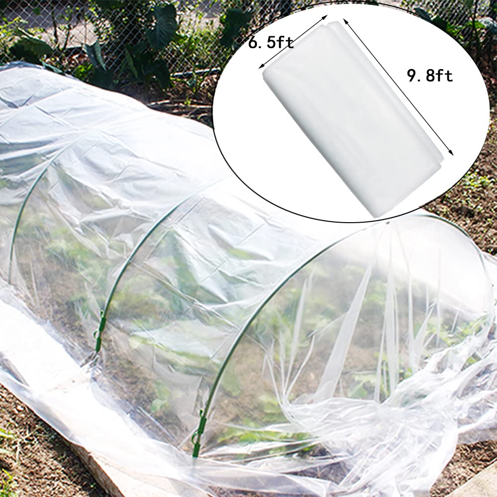 Yowlieu hoop-house film cover for quick installation and flexible sizing.