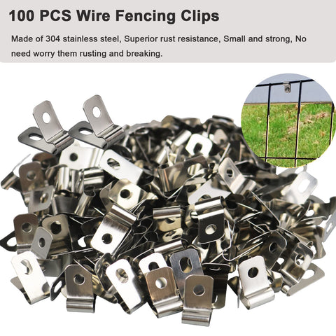 Yowlieu outdoor pet protection clips secure fencing for pets