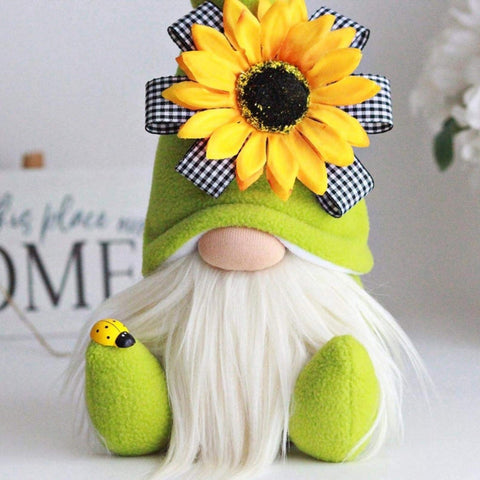 YOWOY bumble bee gnome plush adds whimsy to shelves and tabletops.
