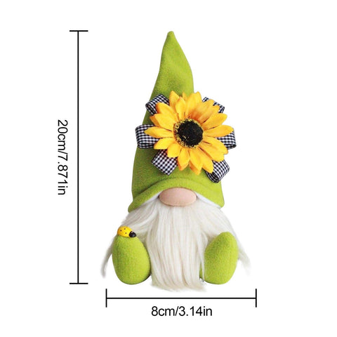 YOWOY World Bee Day decor gnome brightens any room.