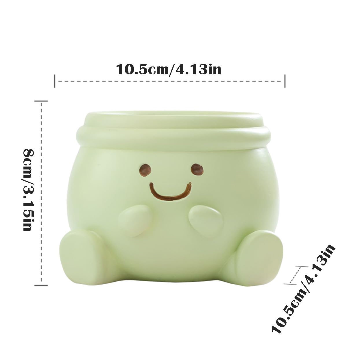 YOYLMAL gift-ready face planter ideal for plant lovers