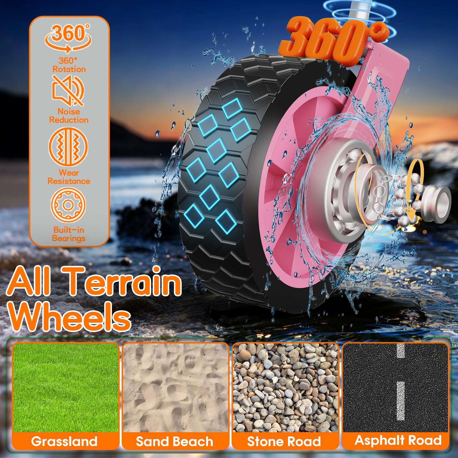 Yozoia 600D Oxford fabric is waterproof and wear‑resistant