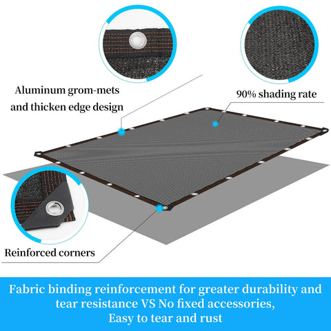 YQLBGPRJ breathable shade cloth promotes airflow for cooler spaces.