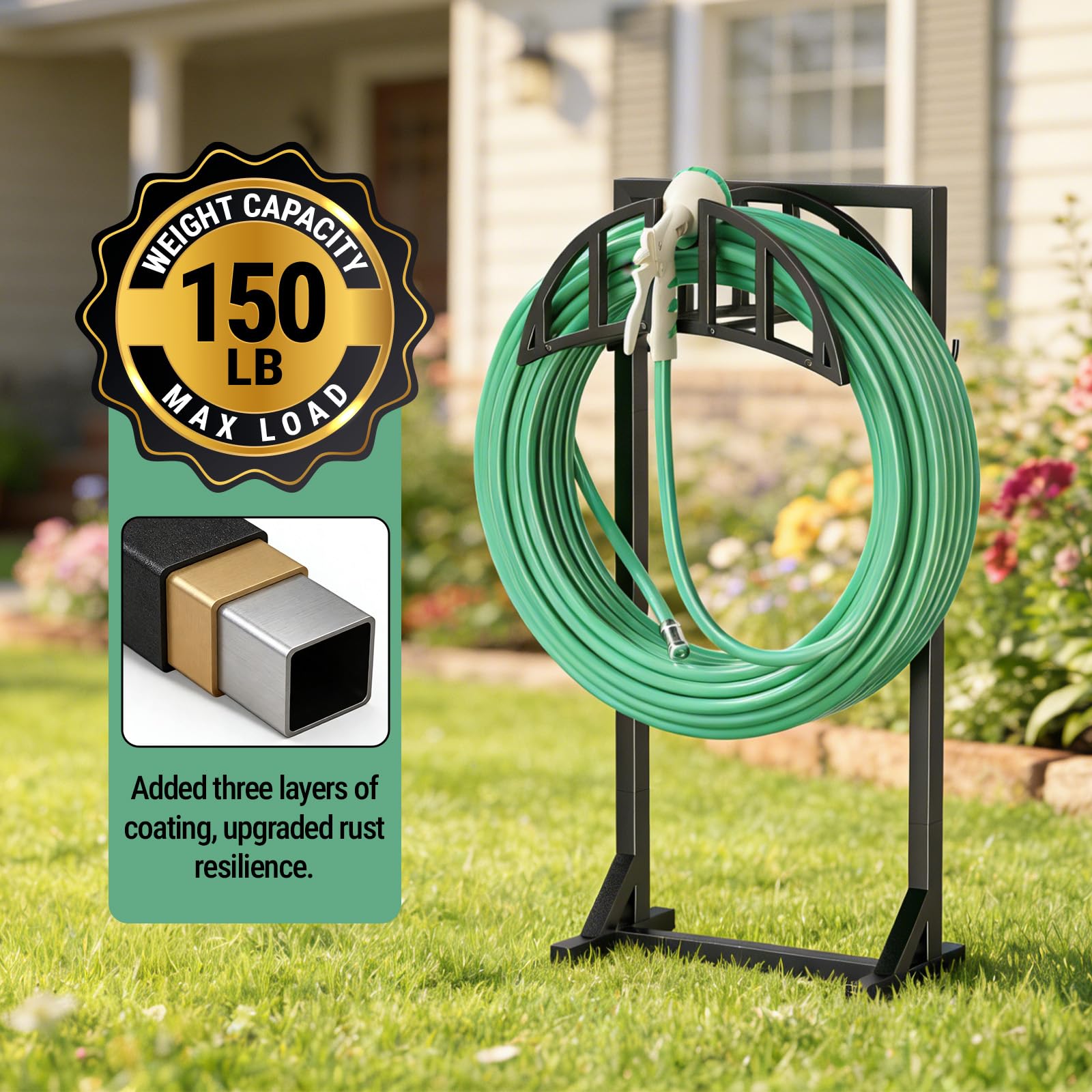 YQSLYSF built-in back hooks provide easy access to tools